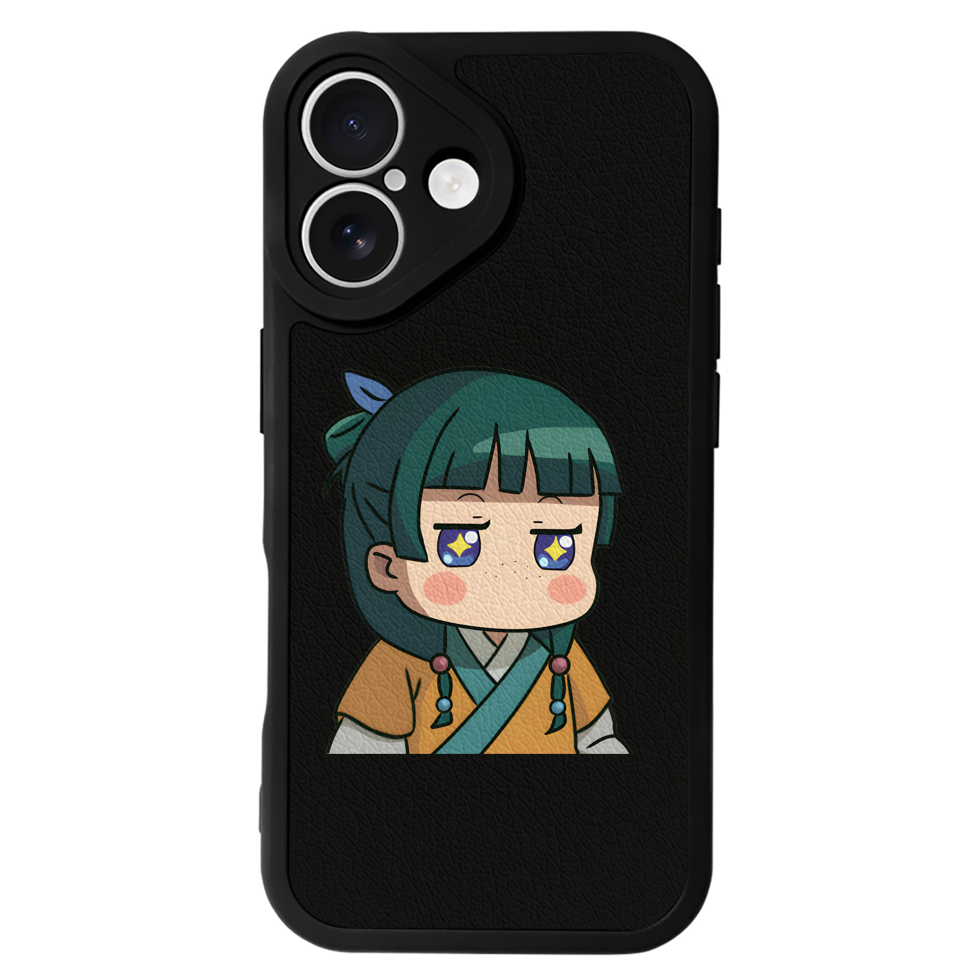（画像用） 薬屋のひとりごと The Apothecary Diaries 【iPhone 16シリーズ対応】シリコンスマホケース（レザー調） 材質：シリコン